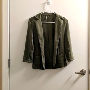 Green blazer